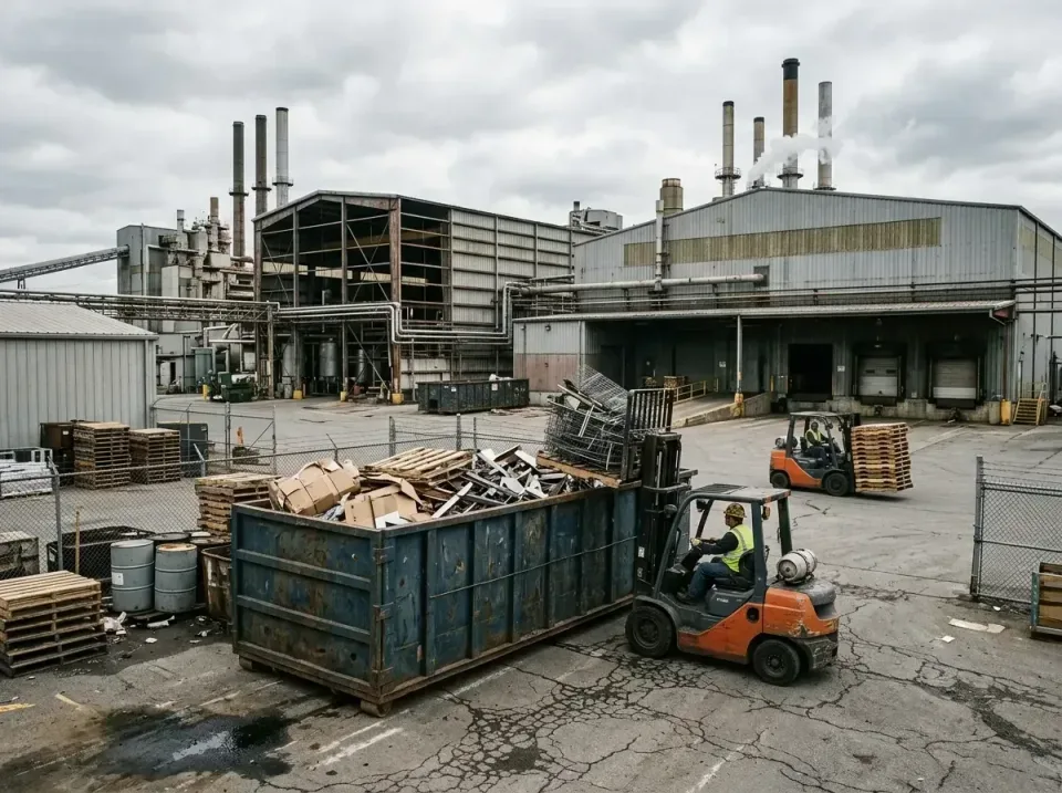 industrial-factory-scrap-conta-003 — frequently asked questions, Cheap Roll-off Dumpster Rentals in Markham, IL